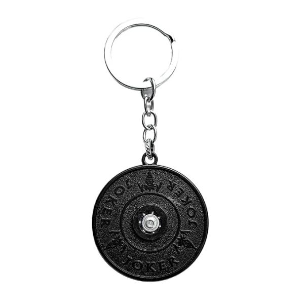 Car keychain for men metal spinning keychain durable keyring